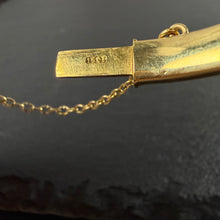 Load image into Gallery viewer, Flat Gold Bangle

