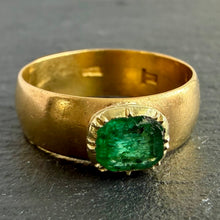 Load image into Gallery viewer, Reserved - ROCKS Bespoke Large Emerald Ring
