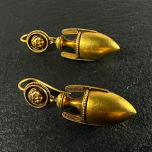 Load image into Gallery viewer, 18k Gold Amphora Earrings
