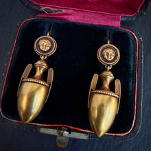 Load image into Gallery viewer, 18k Gold Amphora Earrings
