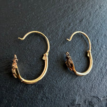 Load image into Gallery viewer, Ouroboros Snake Hoops
