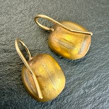 Load image into Gallery viewer, Aquamarine Paste Earrings
