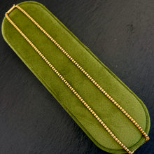 Load image into Gallery viewer, 18k Small Gold Barrel Chain
