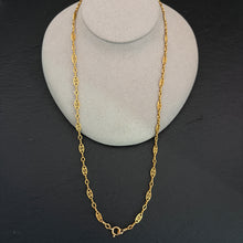 Load image into Gallery viewer, Gold 18k French chain 22”
