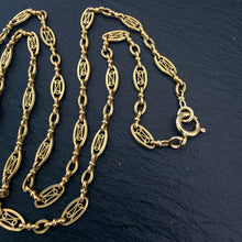 Load image into Gallery viewer, Gold 18k French chain 22”
