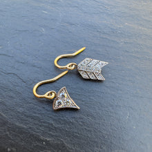 Load image into Gallery viewer, Bespoke Diamond Arrow Earrings
