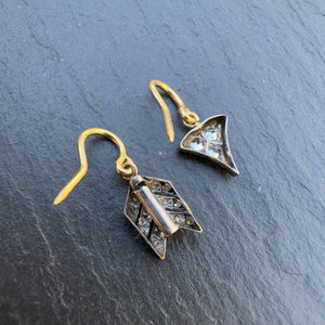 Bespoke Diamond Arrow Earrings