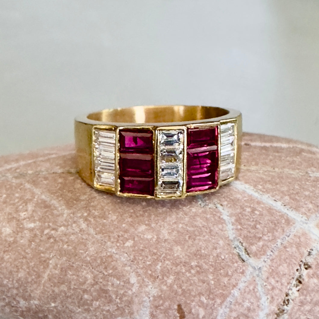 Ruby & Diamond Ring