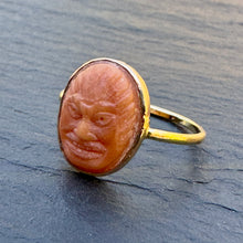 Load image into Gallery viewer, Coral Face Ring
