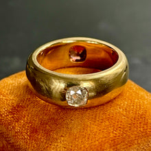 Load image into Gallery viewer, APOR Bespoke ~ Orange Spinel &amp; Diamond *Gemini* Ring
