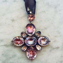Load image into Gallery viewer, Amethyst &amp; Rock Crystal Pendant

