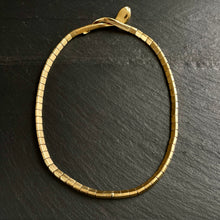Load image into Gallery viewer, Reserved — Gold Snake Necklace
