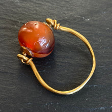 Load image into Gallery viewer, Carnelian Swivel Ring
