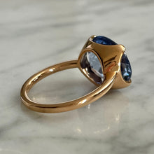 Load image into Gallery viewer, Bespoke Faceted Ceylon Sapphire Ring
