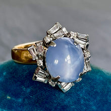 Load image into Gallery viewer, Bespoke Star Sapphire Ring
