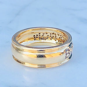 Gold and Diamond Boucheron Ring