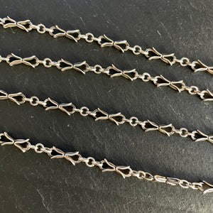 French Silver Chain