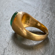 Load image into Gallery viewer, Bespoke Emerald Signet Ring
