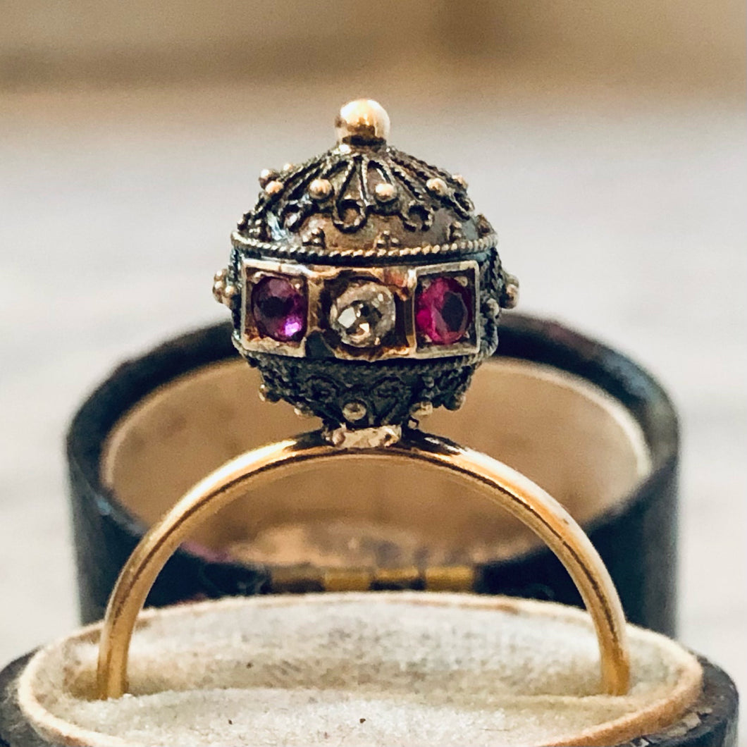 APOR Bespoke ~ Ruby and Diamond Ring