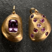 Load image into Gallery viewer, 20k Gold Sapphire Pendant 15
