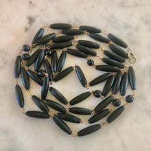 Load image into Gallery viewer, Carved French Jet Necklace
