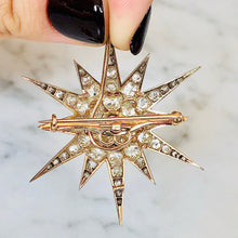 Load image into Gallery viewer, Twelve Point Star Brooch/Pendant
