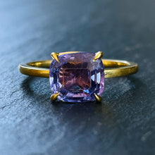 Load image into Gallery viewer, Bespoke Purple Sapphire Ring
