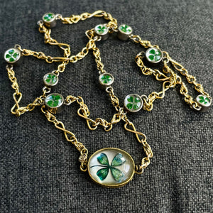 On hold - Essex Crystal Clover Necklace