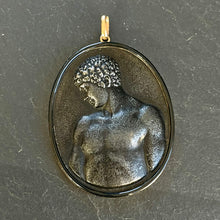 Load image into Gallery viewer, Iron &amp; Enamel Cameo
