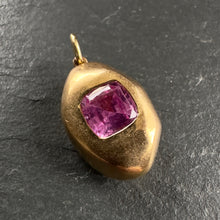 Load image into Gallery viewer, 20k Gold Sapphire Pendant 6
