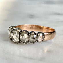 Load image into Gallery viewer, RESERVED Georgian 7 Stone Diamond Ring
