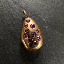Load image into Gallery viewer, 20k Gold Sapphire Pendant 14
