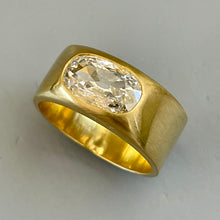 Load image into Gallery viewer, Bespoke Diamond Gypsy Ring
