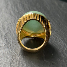Load image into Gallery viewer, Jade &amp; Diamond Statement Ring
