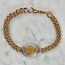 Load image into Gallery viewer, On hold Bespoke Coin Bracelet with Diamonds
