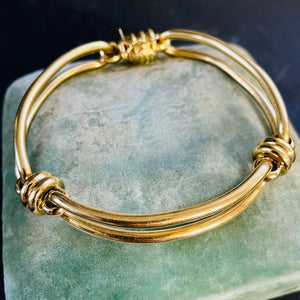 Vintage Italian Gold Bracelet