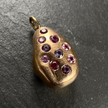 Load image into Gallery viewer, 20k Gold Sapphire Pendant 14
