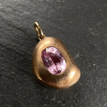 Load image into Gallery viewer, 20k Gold Sapphire Pendant 2
