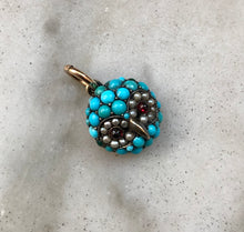 Load image into Gallery viewer, Turquoise Owl Pendant
