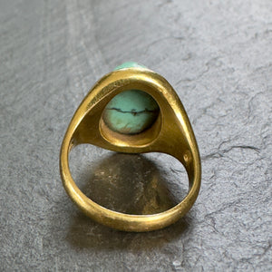 Turquoise Signet Ring