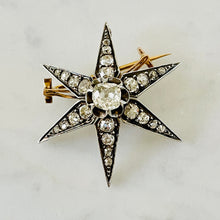 Load image into Gallery viewer, Diamond Star Brooch/Pendant
