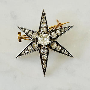 Diamond Star Brooch/Pendant