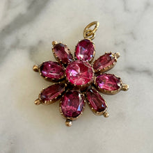 Load image into Gallery viewer, Rock Crystal Flower Pendant

