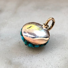 Load image into Gallery viewer, Turquoise Owl Pendant
