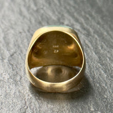Load image into Gallery viewer, On hold - Bespoke Aquamarine Signet Ring
