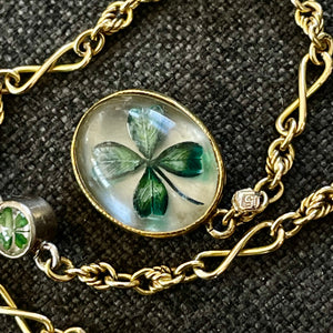 On hold - Essex Crystal Clover Necklace