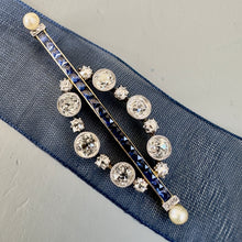 Load image into Gallery viewer, Sapphire &amp; Diamond Pendant
