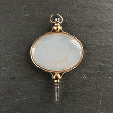 Load image into Gallery viewer, Agate Watch Key Pendant

