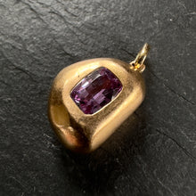 Load image into Gallery viewer, 20k Gold Sapphire Pendant 15
