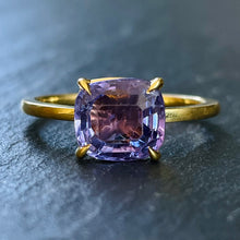 Load image into Gallery viewer, APOR Bespoke ~ Purple Sapphire Ring
